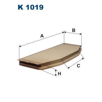 Filtron K 1019 - kabinovy filtr