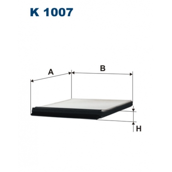 Filtron K 1007 - kabinovy filtr